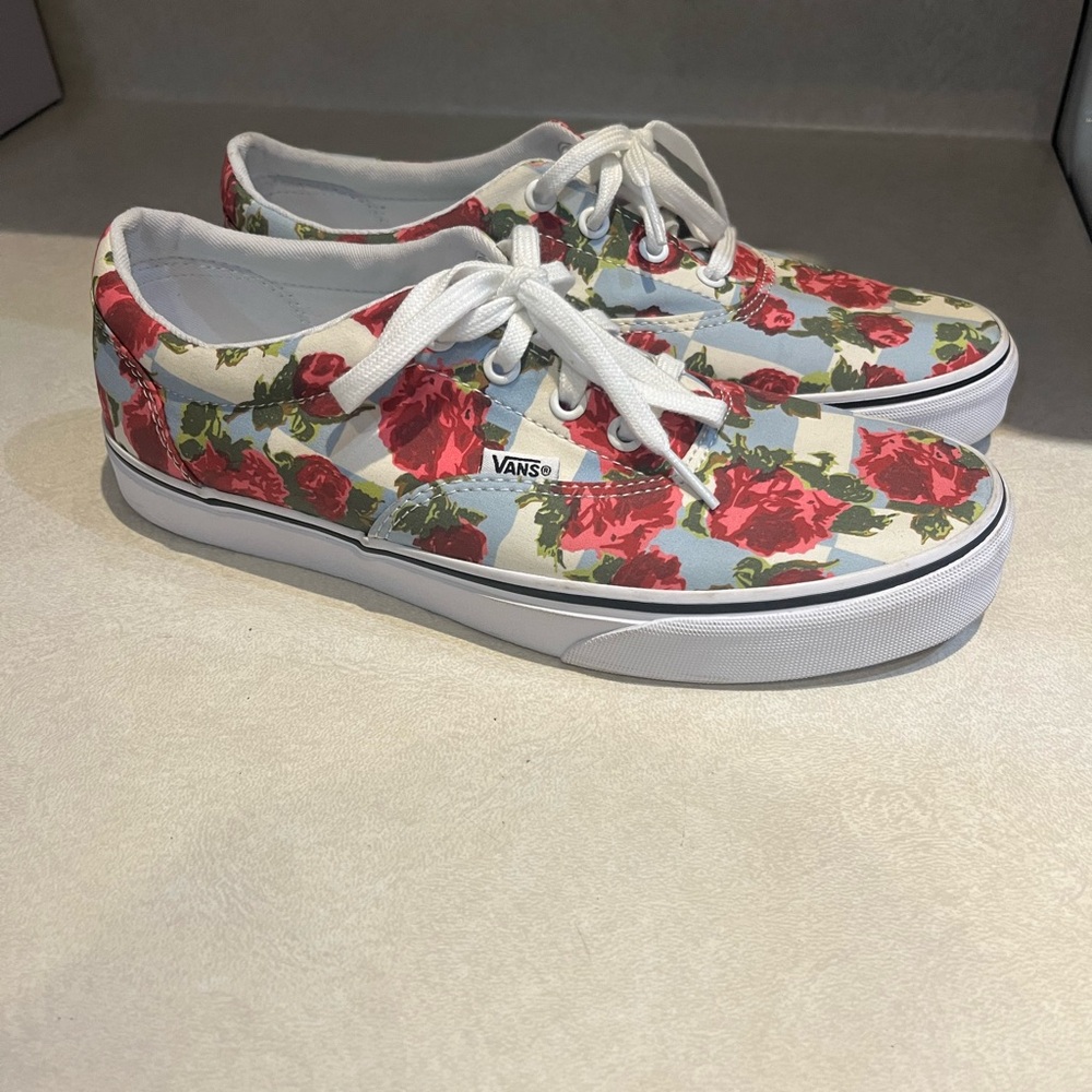 Vans Women's Floral Canvas Sneakers